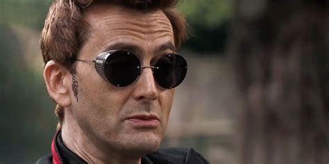 crowley's glasses.